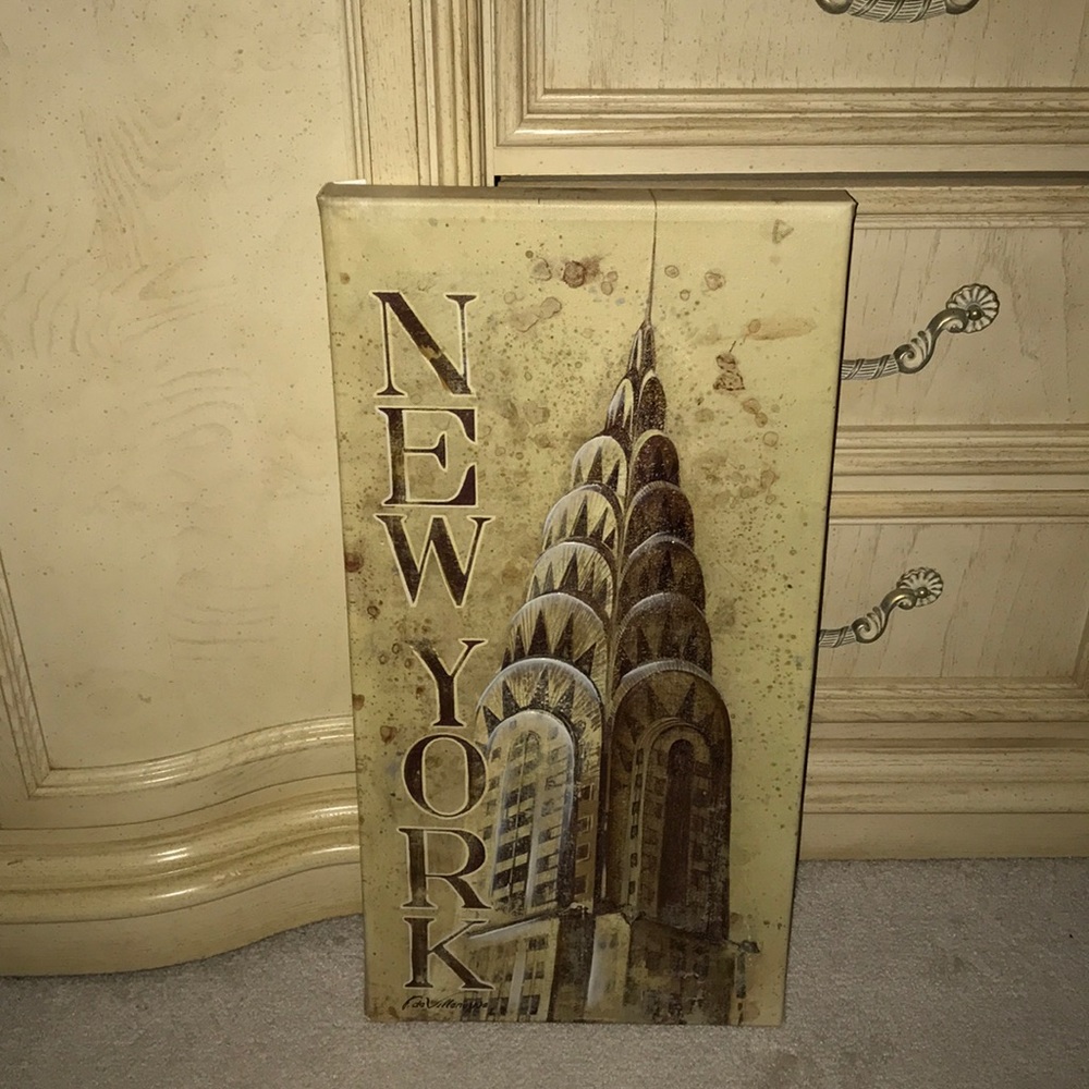 New York style wall art